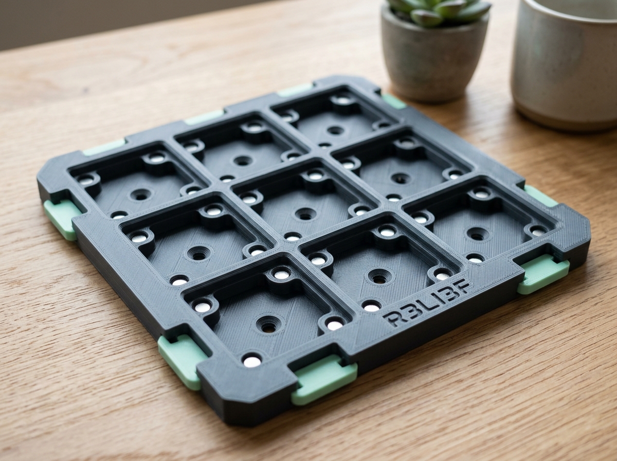 Gridfinity Baseplate imprimé dans notre atelier